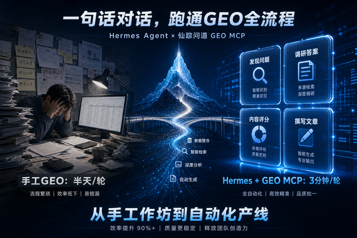 GEO工具推荐：运营人如何用AI智能体一键做内容优化和AI引用跟踪