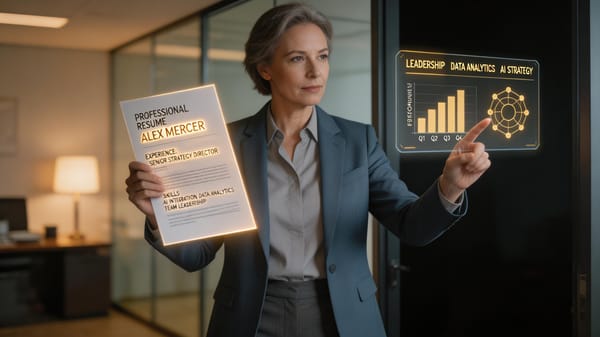 资深职场人裁员后突围指南：如何把“危机简历”重构为“价值提案”